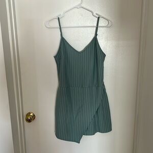 Turquoise Romper